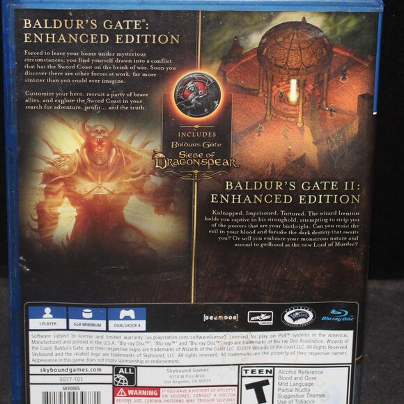 PS4 - BALDUR'S GATE - BALDUR'S GATE II - ENHANCED EDITIONS - Picture 2 of 3